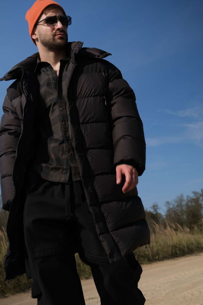 Remington DOW2 Black — мужское пуховое пальто, созданное для зимнего города